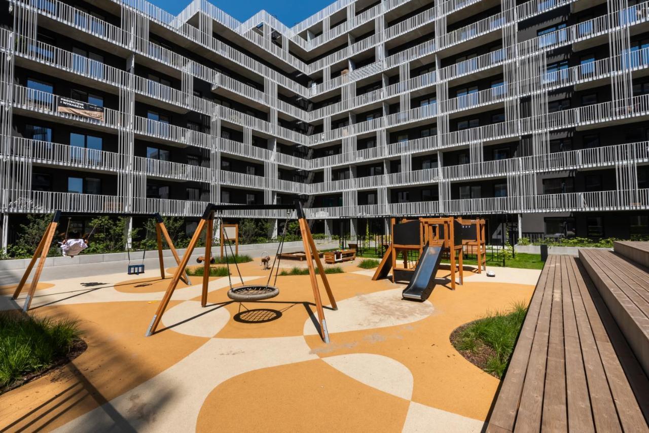 Wola Cosy White Apartment Warschau Buitenkant foto